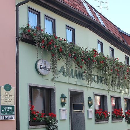 Ammerscher Bahnhof Mühlhausen Esterno foto