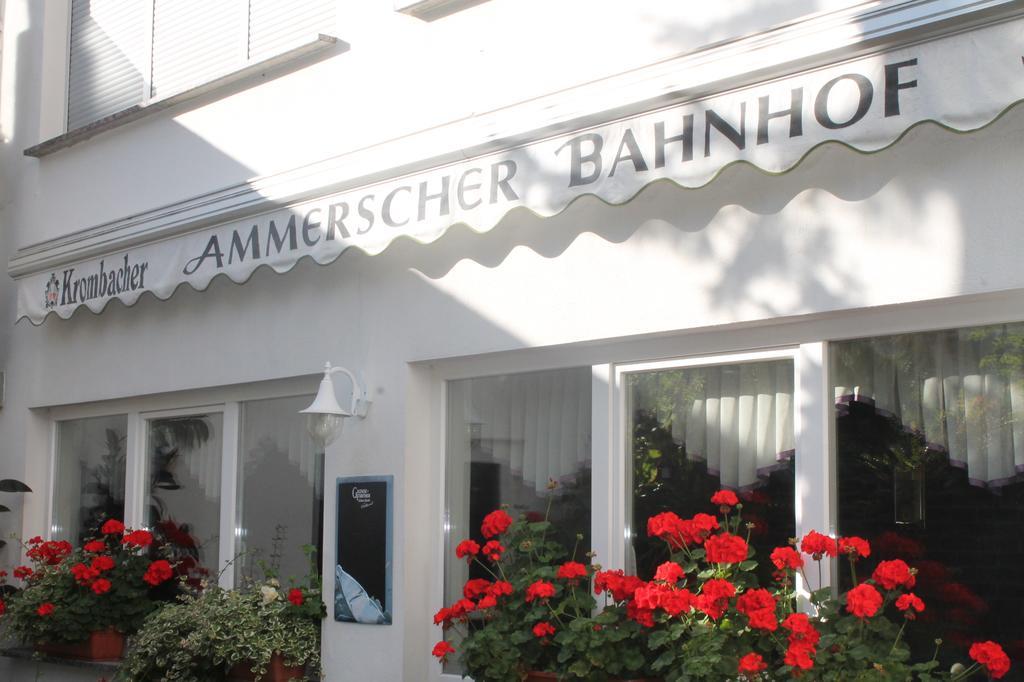 Ammerscher Bahnhof Mühlhausen Esterno foto