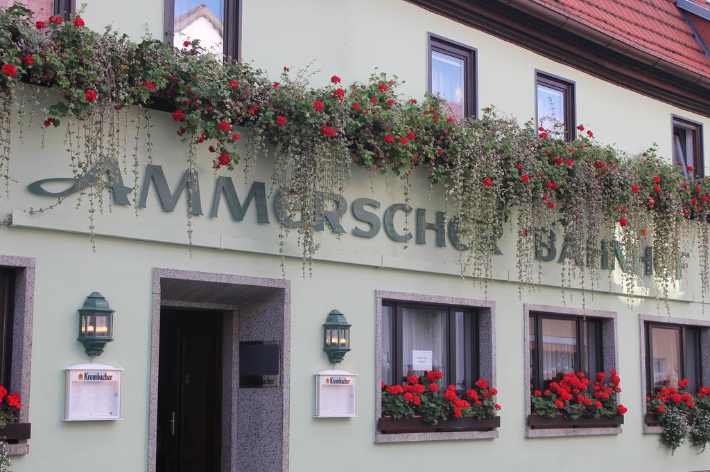 Ammerscher Bahnhof Mühlhausen Esterno foto