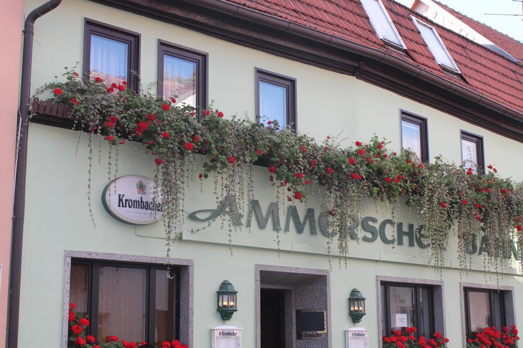 Ammerscher Bahnhof Mühlhausen Esterno foto