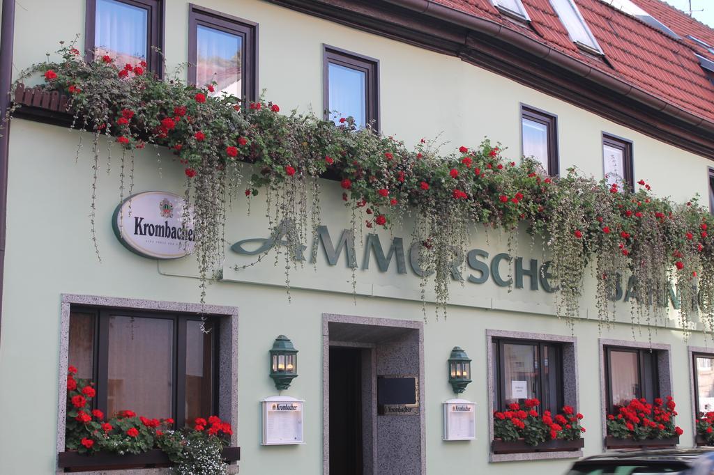 Ammerscher Bahnhof Mühlhausen Esterno foto