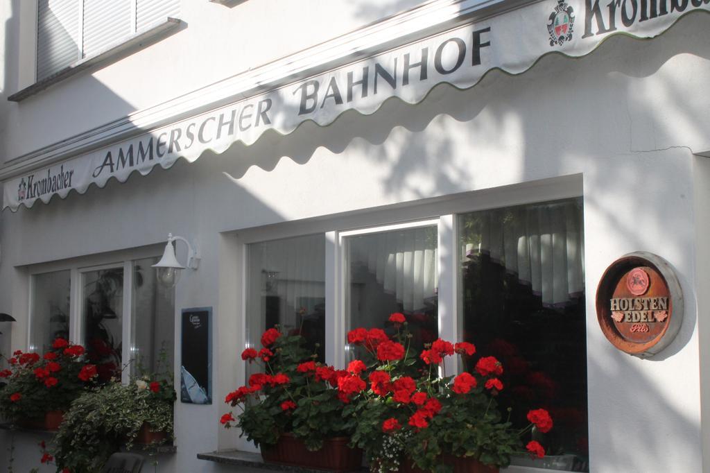 Ammerscher Bahnhof Mühlhausen Esterno foto
